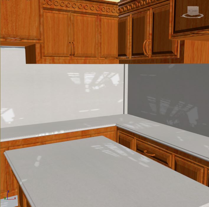 Đá hoa cương bếp kim thịnh phát thi công bàn bếp