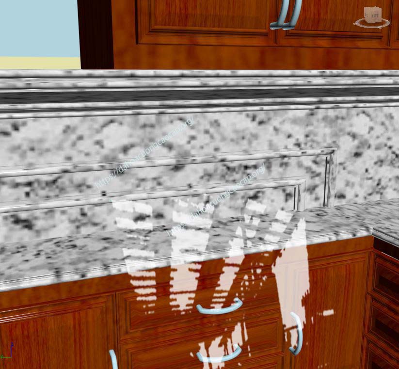 Đá hoa cương bếp rẻ nhất kim thịnh phát cắt bếp